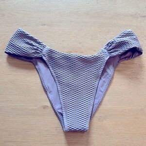 NWT Anine Bing Naya Violet Swim Bottoms
